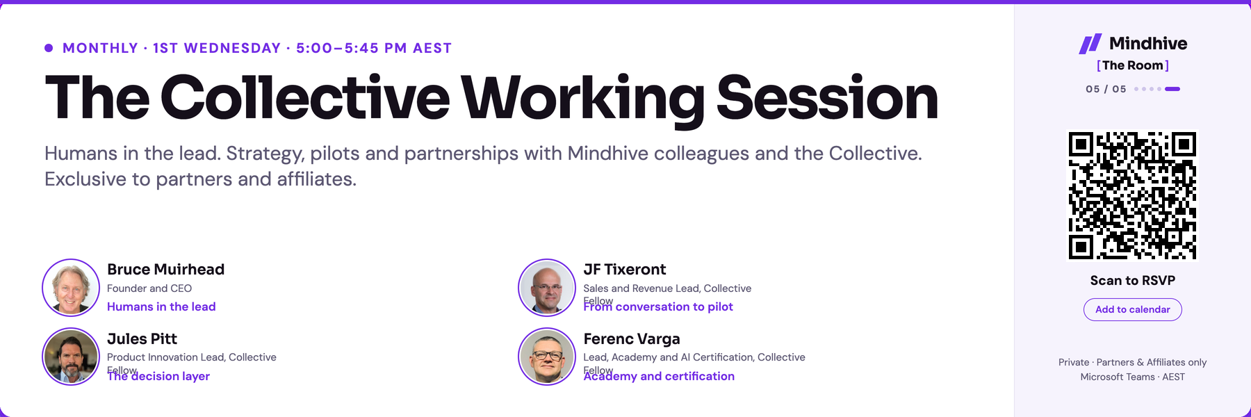 The Collective Working Session cover